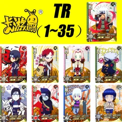 Kayou tr Karte 1 ~ 35 Serie Naruto Uchiha Sasuke Hohzuki Suigetsu Weihnachts geburtstags geschenk Limited Edition Spielzeug Sammel karte