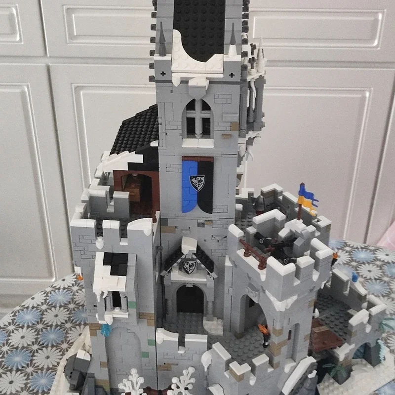 3995 Pieces Fortress Building Blocks Set Construction Bricks Toy Architecture Model Adults Birthday Christmas Gifts