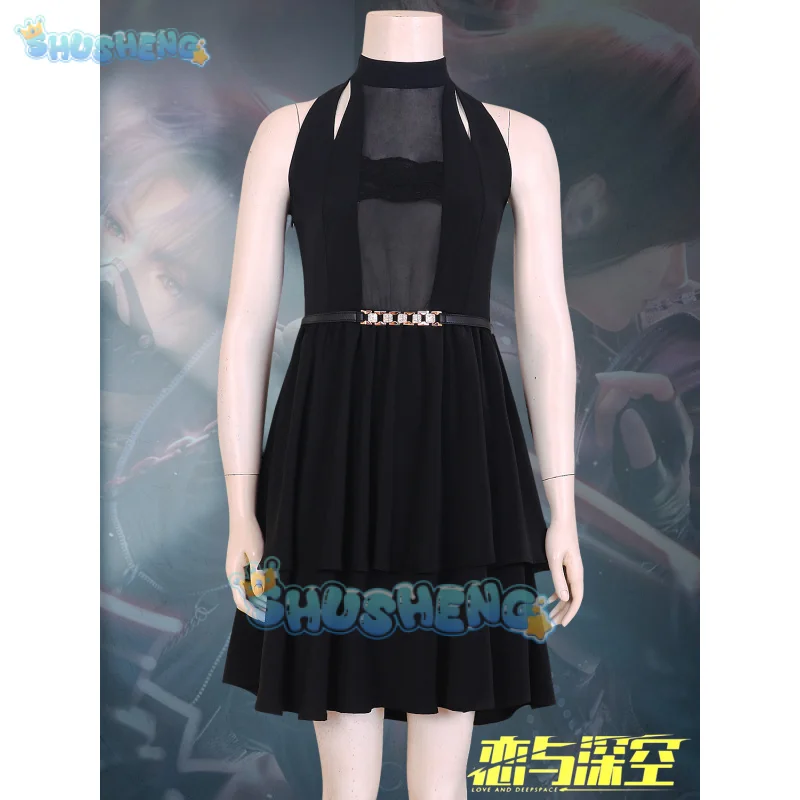 Liebe und Deepspace Heldin Cosplay Kostüm täglich tragen Uniform Kleid Frauen Halloween Party täglich Outfit Spiel