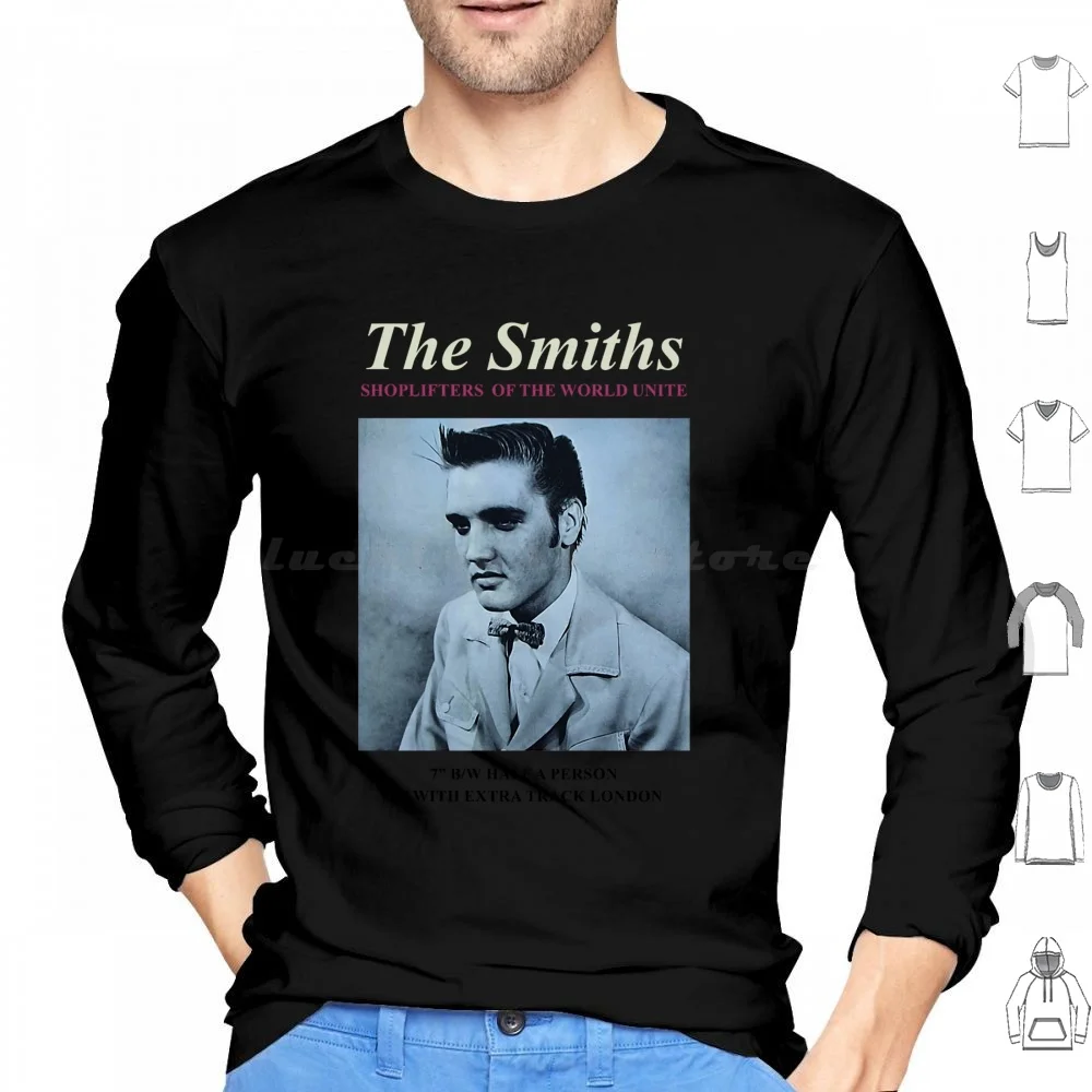 The Smiths A3 Music Band Hoodies Long Sleeve The Smiths Music Smiths Indie Morrissey 80s Alternative Band Vintage Album