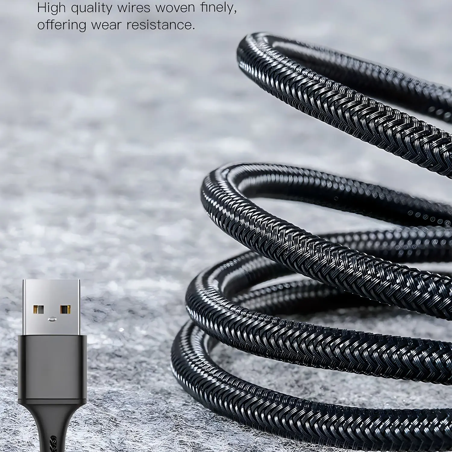 Cable USB 3 en 1 tipo C USB Micro para iphone Samsung Huawei Xiaomi Cable de carga múltiple