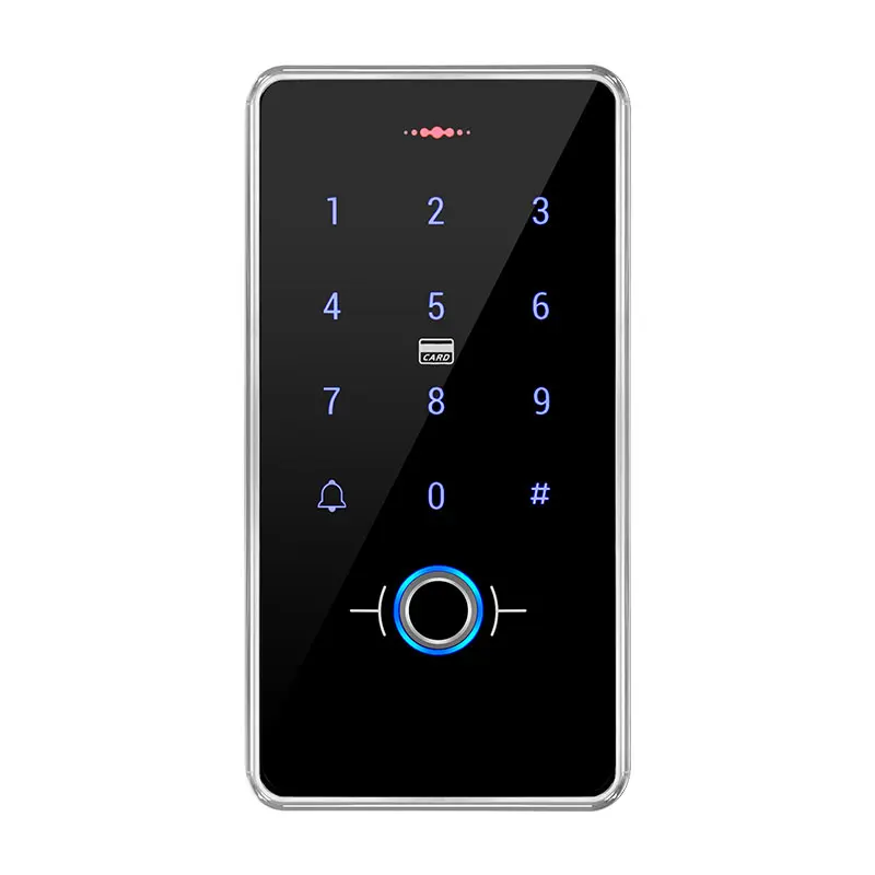 

July005 Waterproof Bluetooth Wifi Tuya Fingerprint Access Controller RFID Keyboard Touch Keypad System WG26 Smart APP Remote Doo