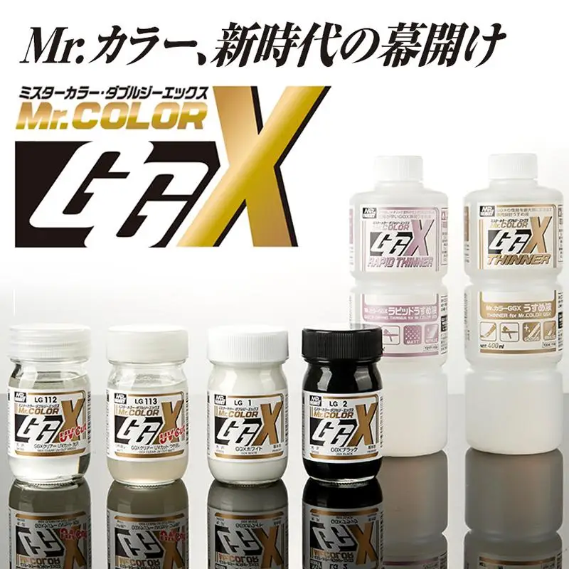 MR HOBBY 400ml Paint Thinner T204 T217 Oil Based Paint Diluent Gloss Semi Gloss Matte Metallic Thinner for Model Hobby Painting