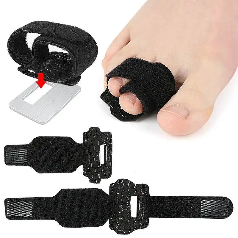 1/5Pcs Toe Finger Straightener Hammer Toe Tape Hallux Valgus Corrector Bandage Toe Separator Splint Wraps Foot Care Supplies