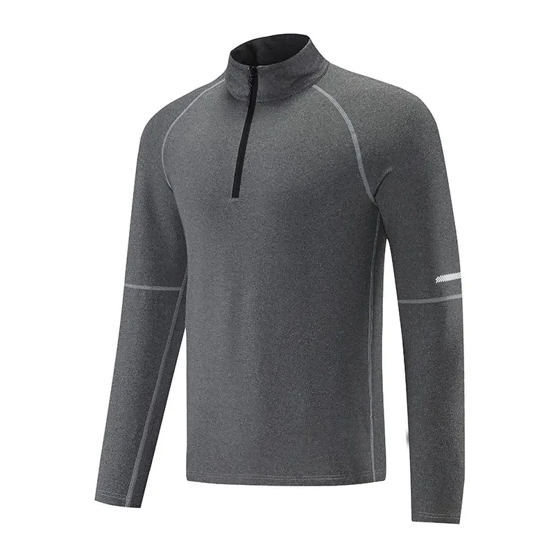 

Men Muscle Fitness Top Sport Running Shirt Compression Long Sleeve T-shirt Gym Training Quick Dry Tee Jogging Tracksuits