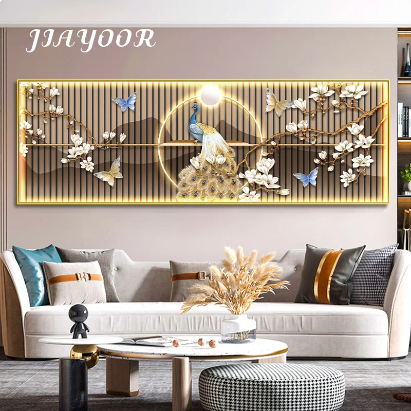 新しい中国風の LED 装飾絵画家の装飾リビングルームの寝室 - Home Goods Bathroom Decor のレビューと価格
