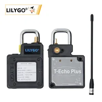 LILYGO ®   T-Echo PLUS NRF52840 LoRa SX1262 433/868/915MHz módulo inalámbrico GPS 1,54 papel electrónico BME280 con batería de 2400mAh para Arduino