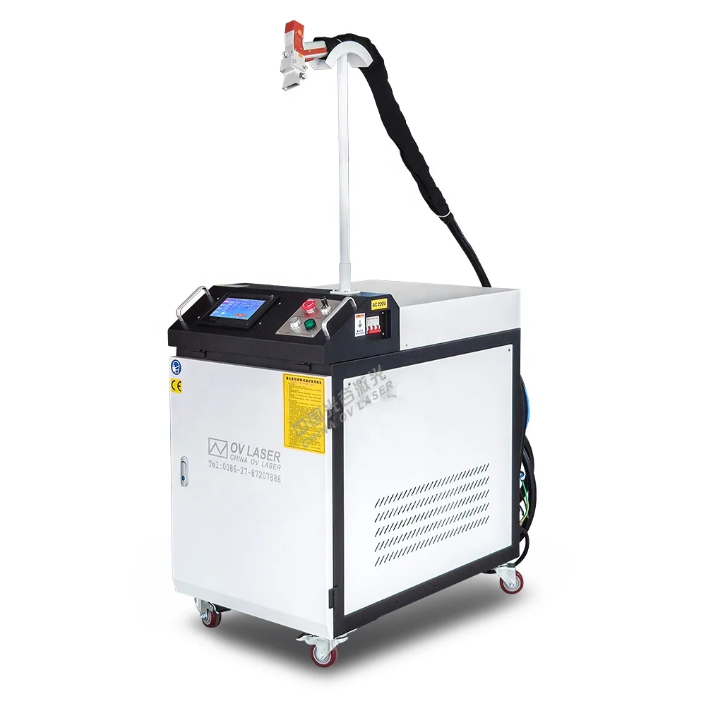 

3000W Laser Machine Cleaning to Remove Rust 1500W 2000W Portable Fiber Rust Oil Paint Removal Cleaner Laser Cleaning