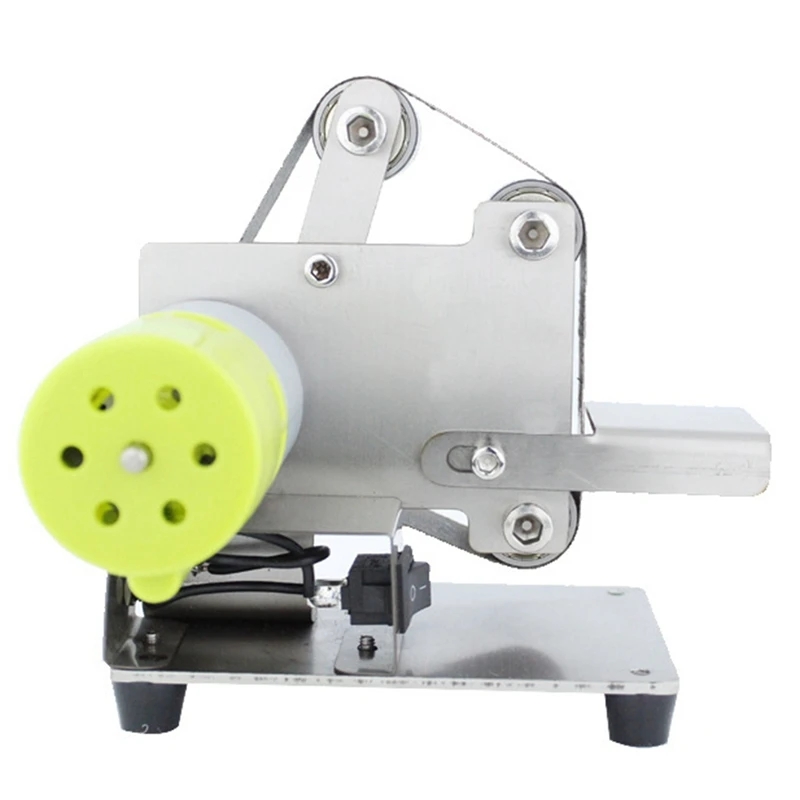 Mini Belt Sander Electric Sanding Polishing Grinding Machine 7 Variable Speed For Polishing Wood Accessories