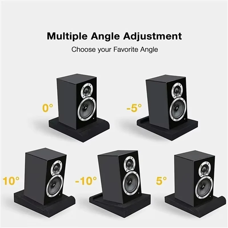 1 Pcs Acoustic Foam Pads Studio Isolation Speaker Desktop High-Density Sponge Blocks Sound Cotton Accessories