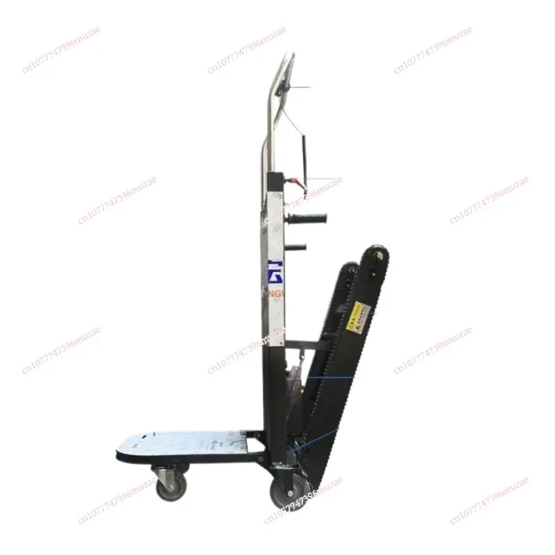 Crawler Type Up and Down Stairs Carrying Household Appliances Foldable Cargo Silent Trolley Electric Floor Climbing Machine