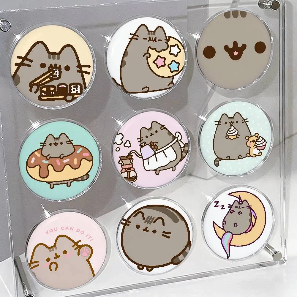 Kawai W-pusherens Niedliche Abzeichen aus Weichblech, Anstecknadel, Brosche, Metall-Emblem, individuelle Schmuckaccessoires für Hut, Tasche, Revers