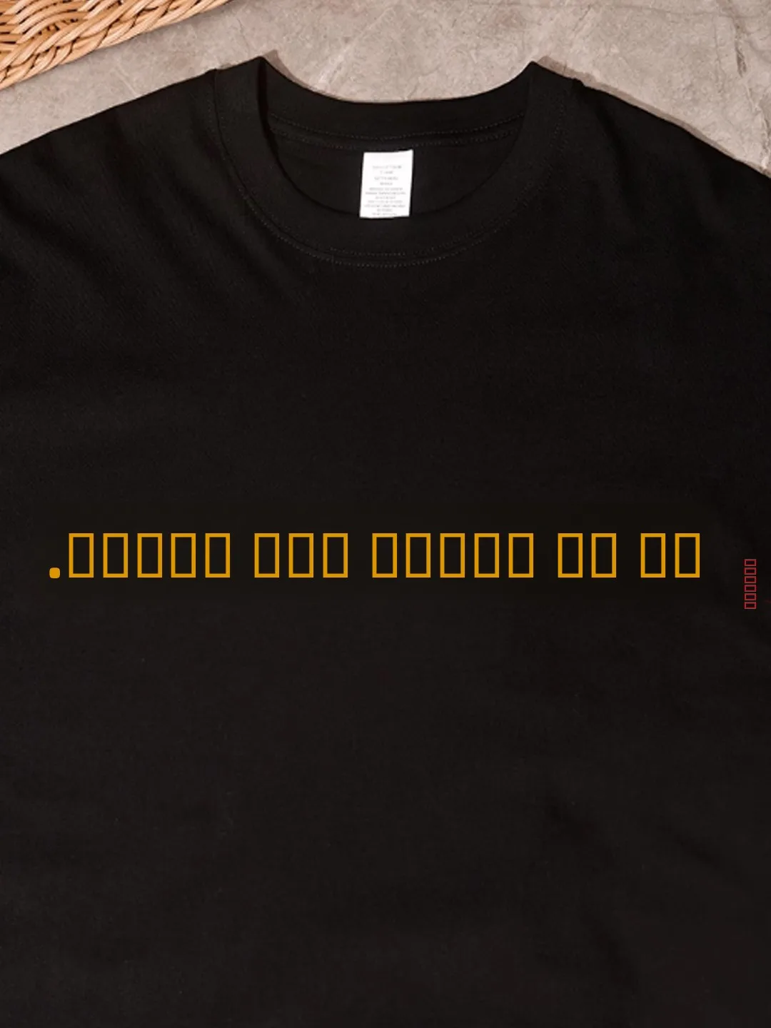 

Pure Cotton ort Sve T-irt Text Print ex Large Size Breathable Comfortable Casual Tee for Men And Women