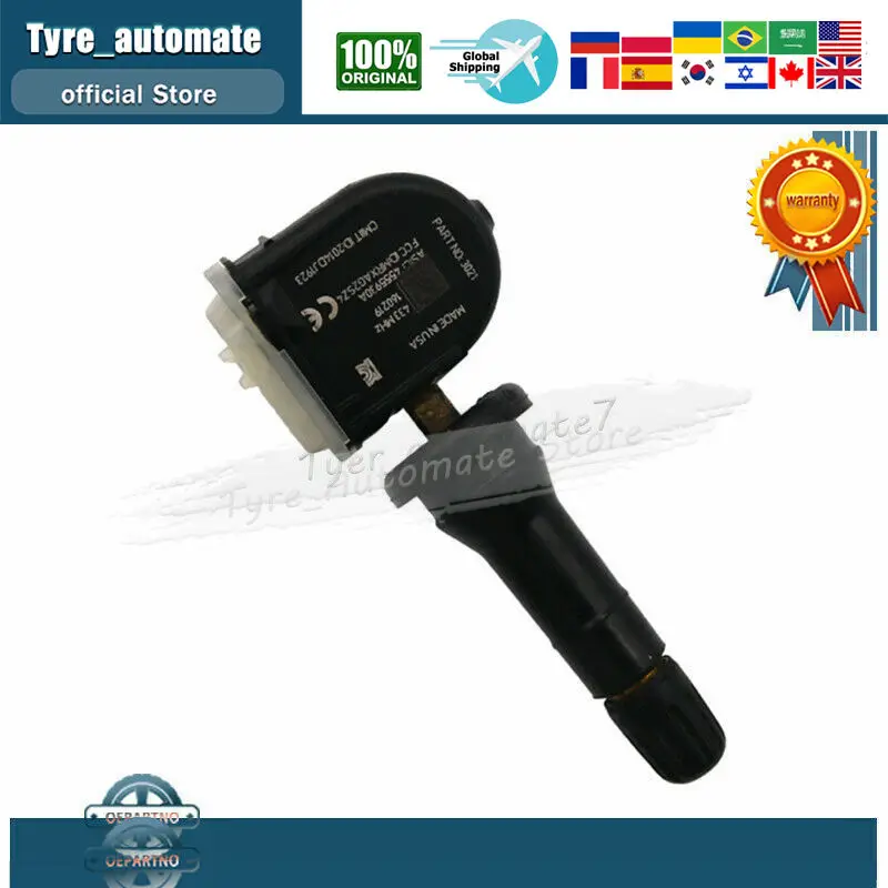 4pcs Trye Pressure Sensor TPMS EV6T-1A180-CB For Ford Focus Kuga Ford Mondeo Mk5 Ecosport Focus B-Max C-Max Fiesta