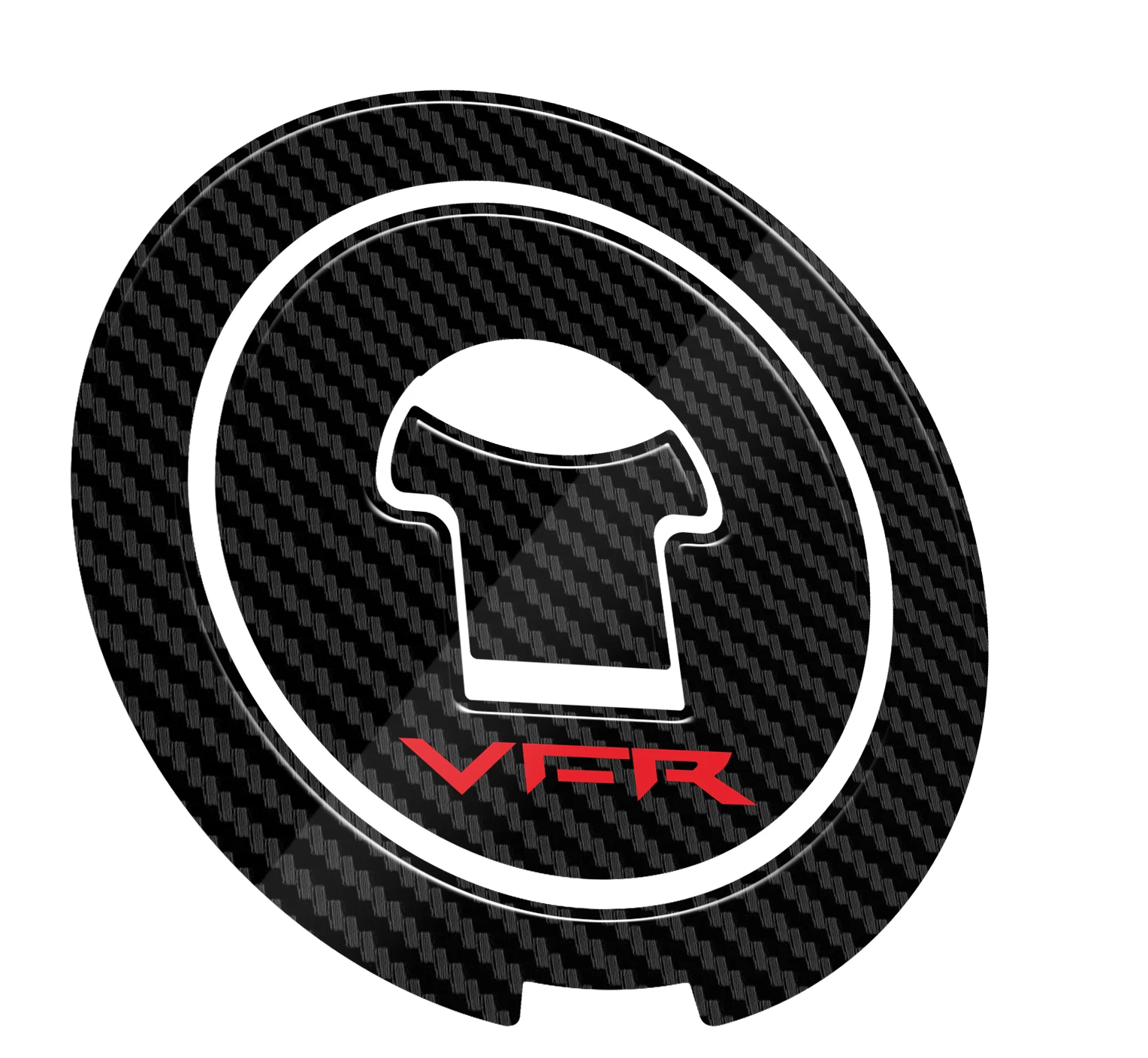 

3D Carbon-look Motorcycle Fuel Gas Cap Protector Decals For HONDA VFR800 VFR 800 1988-2009 2008 2007 2006 2005 2004 2003 2002