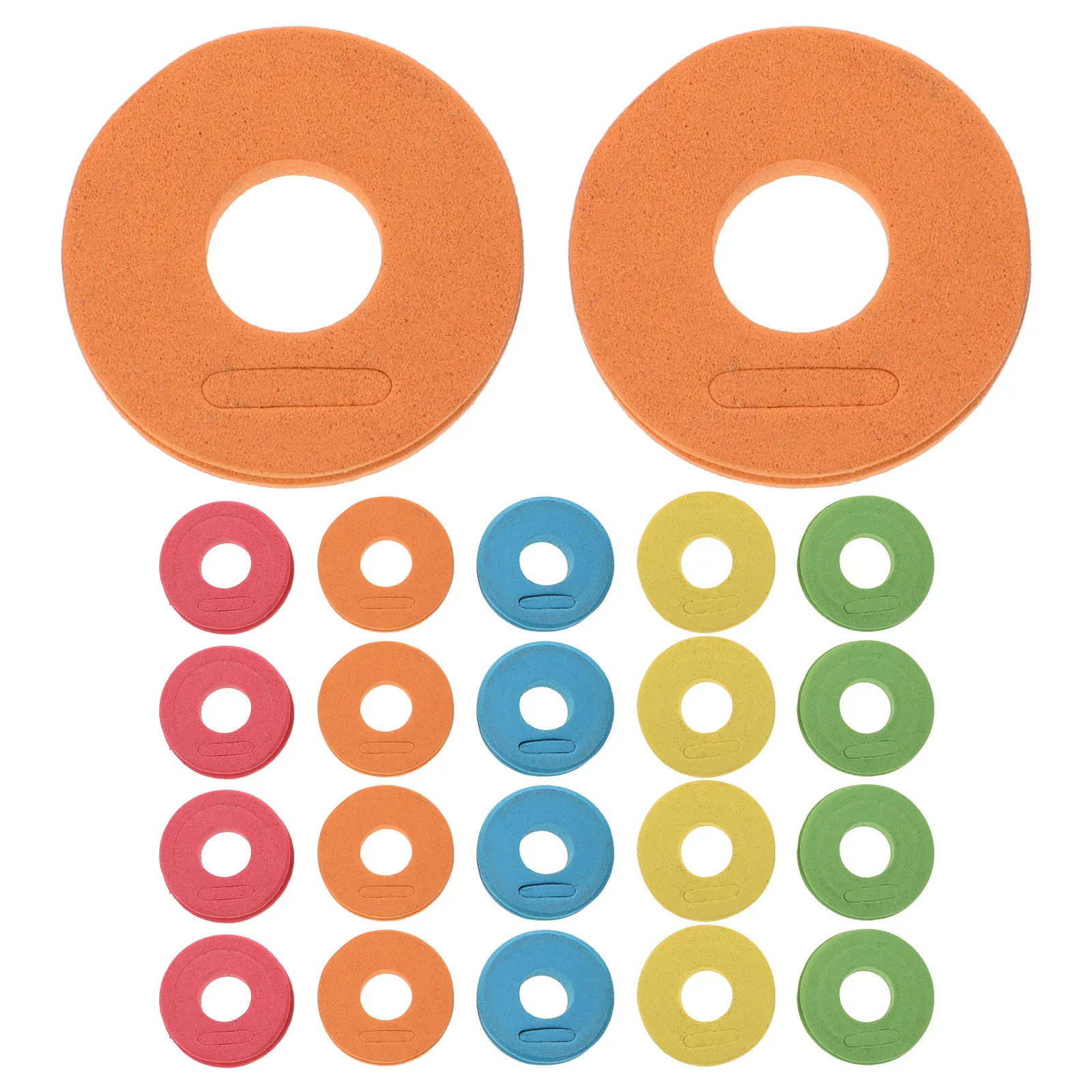 

100 Pcs Fishing Line Spools EVA Foam Winder Reels 4cm Multicolor Bobbin Storage Tackle Gear Holder Portable Hook Keeper