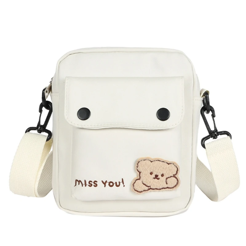 2023 New Girls Shoulder Bag Womens Crossbody Bag Teenager Cartoon Bear  Bag Small Satchel Bag Female Shopping Dating