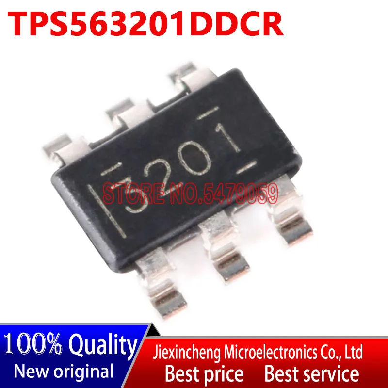 (100 piezas) TPS563201DDCR marcado: 3201 SOT23-6 TPS563201DDC TPS563201 nuevo original