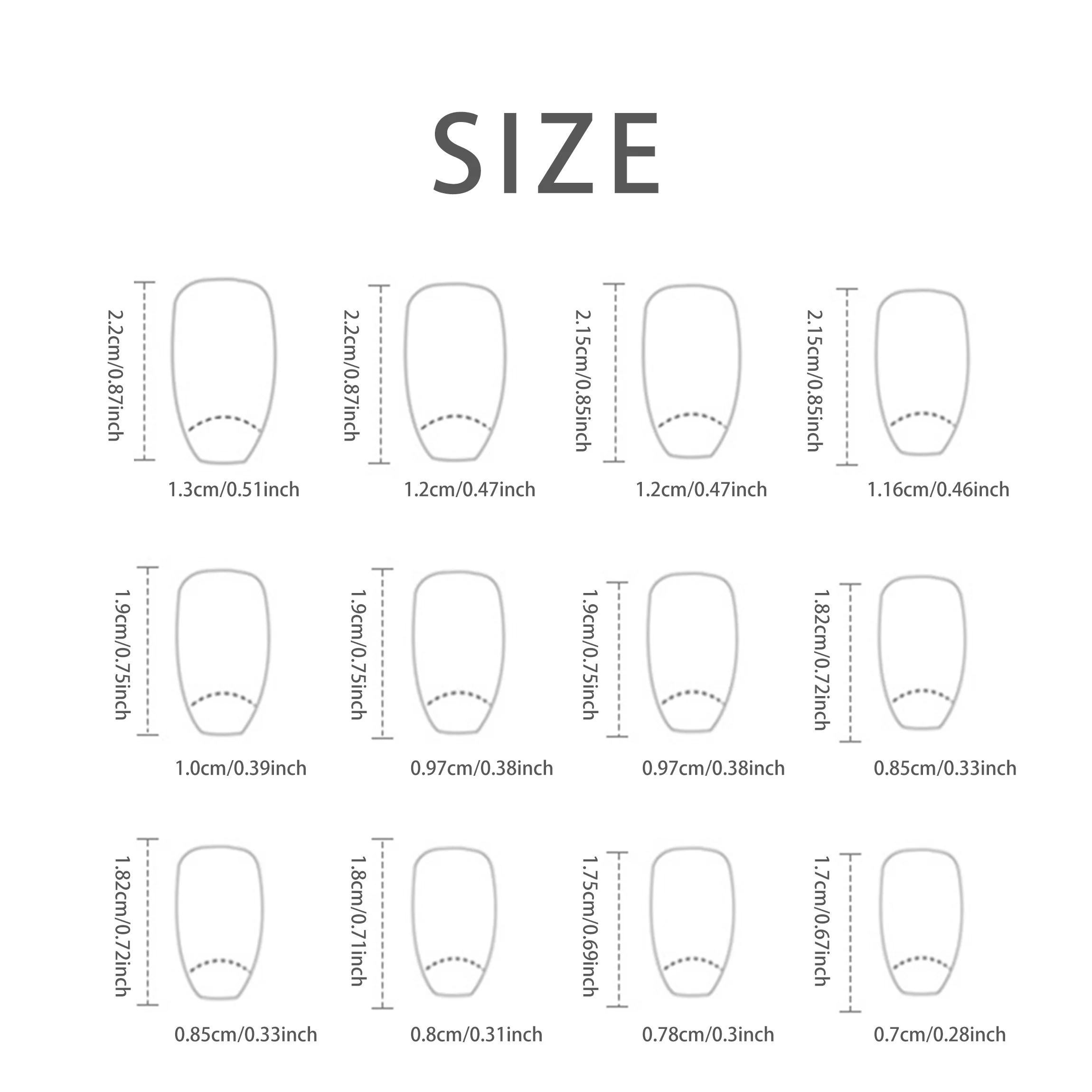 24 pièces d'ongles courts français à paillettes dégradées avec 1 gel de gelée et 1 lime à ongles