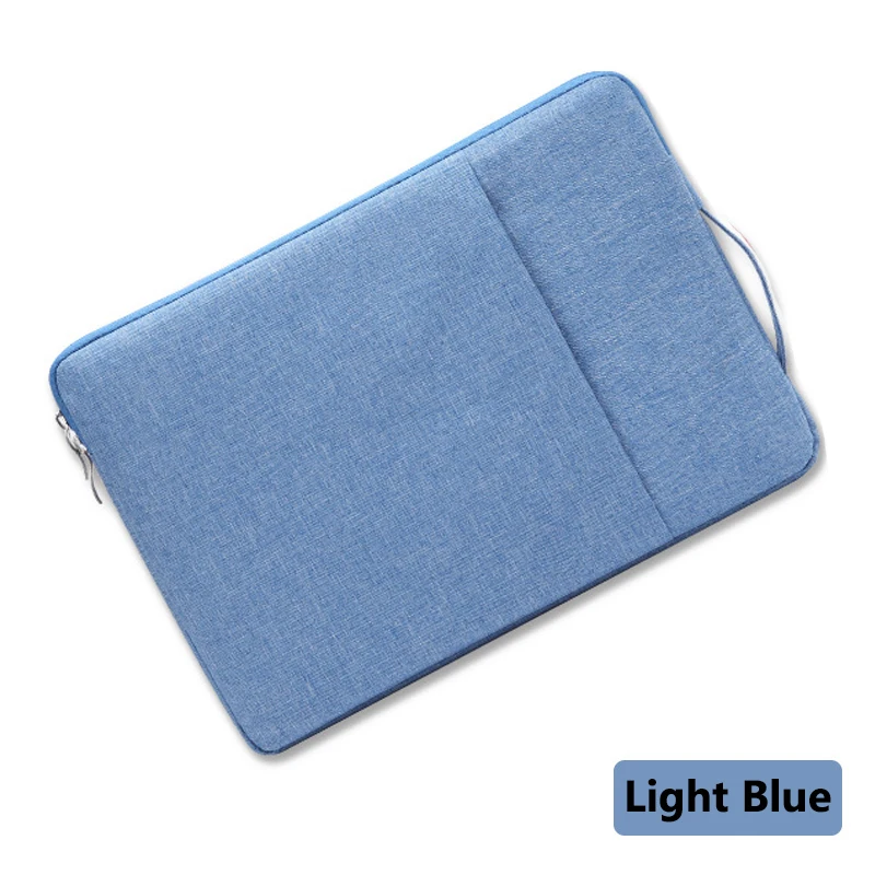 Cnaouey Tragbare Laptop-Hülle, weiche Abdeckung, 11, 12, 13, 14, 15, 15,6, 40,6 cm, für MacBook, Huawei, Xiaomi, HP, Dell, Lenovo, Laptop-Hülle, Handtasche 6