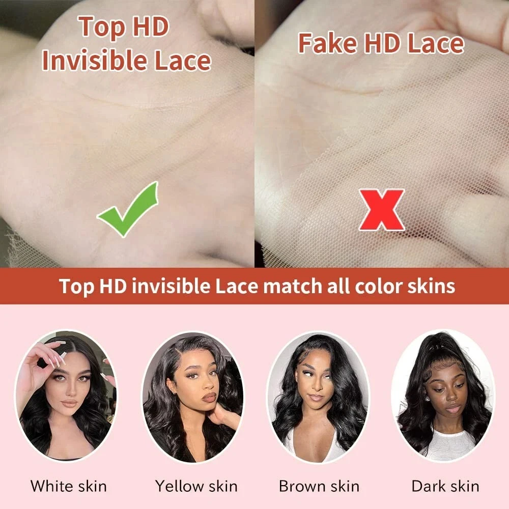 30 34 بوصة 13x4 13x6 HD شفافة العظام مستقيم الدانتيل الجبهة الباروكات 250 الكثافة البرازيلي خصلات الشعر المستعار الإنسان للنساء #5