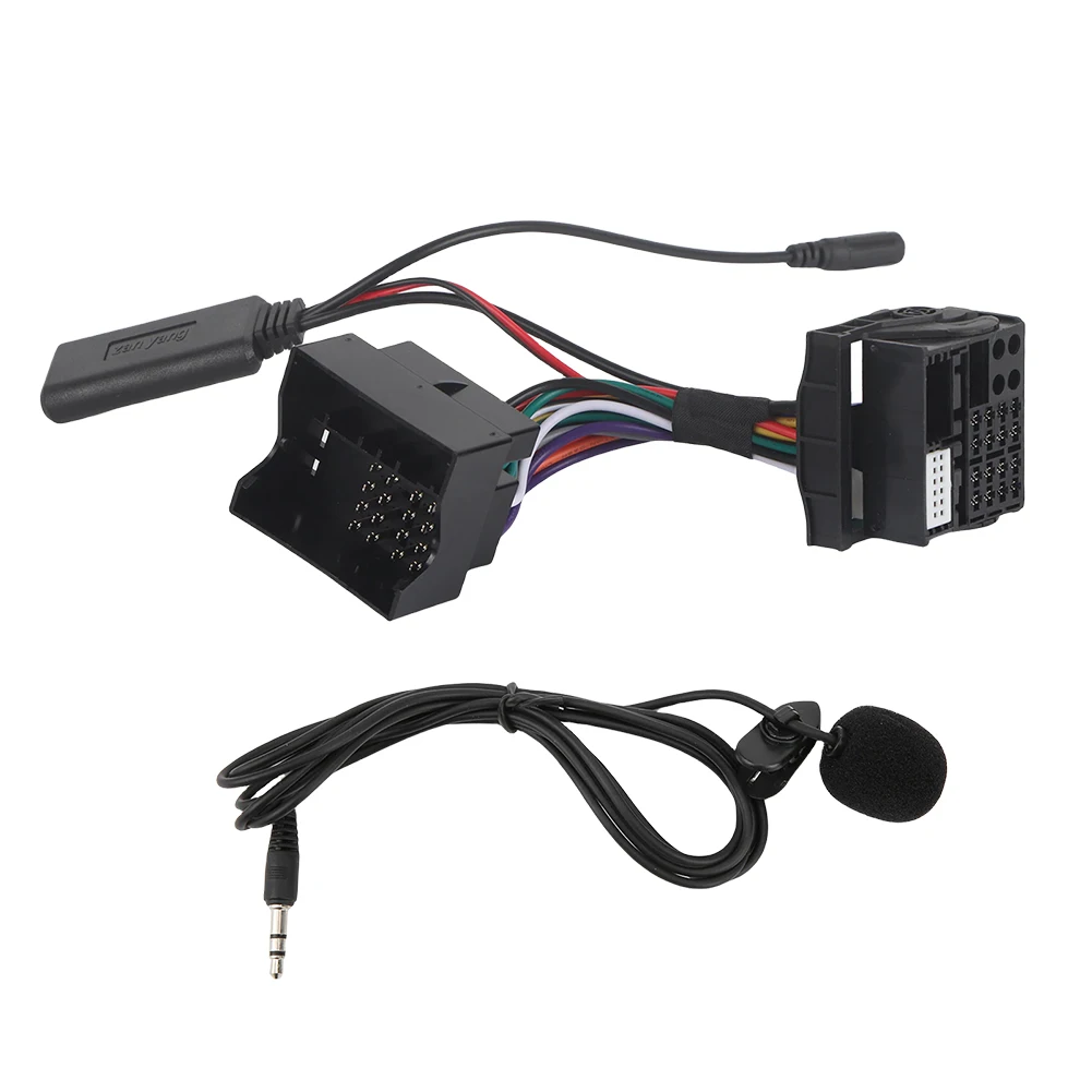 لفولكس واجن سكودا RCD510 RNS510 RCD310 RNS310 RNS315 NVF230 جهاز راديو السيارة بلوتوث 5.0 محول الصوت تسخير الأسلاك