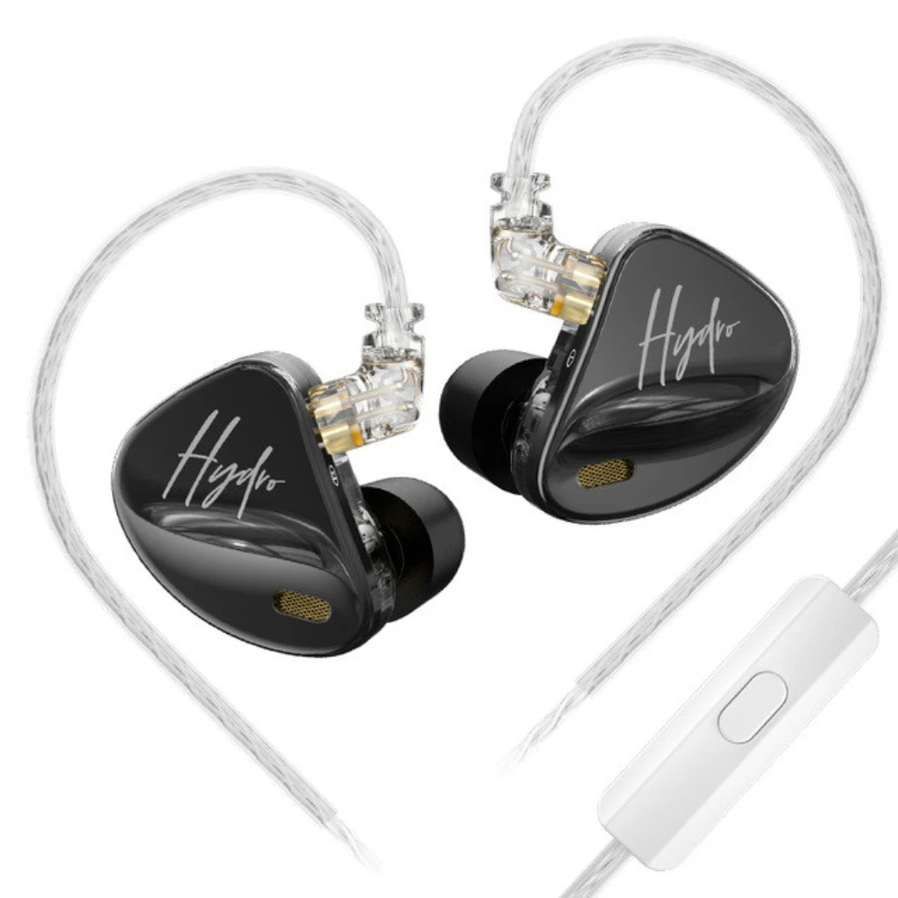 

CCA Hydro New HiFi Earphones 2DD+8BA IEM In-ear Monitor Wired Headphone With Removable Cable Display Switch Adjustment Headset