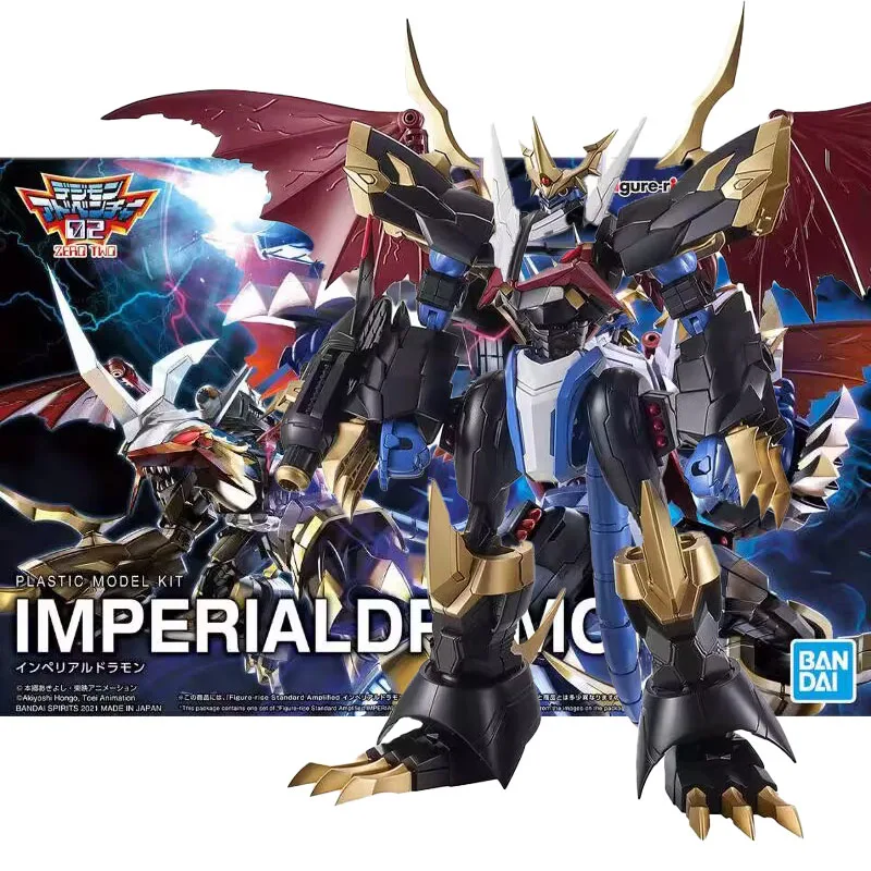 

Bandai Digimon Рисунок Стандартный усиленный император Дракон Броня Зверь Сборка Модель Комплект Коллекционер