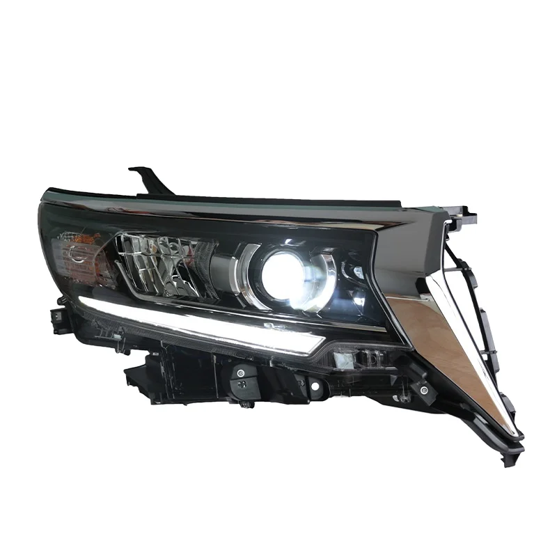 Deluxe 18 for · Prado Headlight Assembly Restoration Domineering LED Lens 6000k Color 24V Daytime Running Turning Light