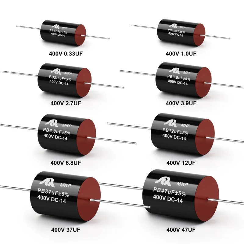 Copper foot fever polypropylene MKP electrodeless capacitor 400V 2.2/3.3/4.7/6.8/10UF AEAK