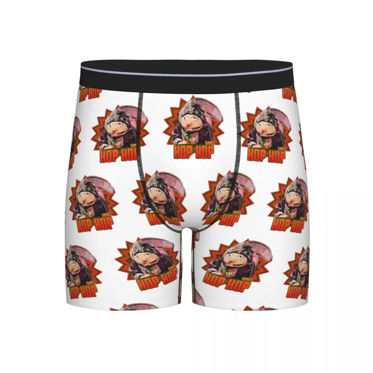 

Long Boxer Underpants Shorts SML JEFFY HOPS Posters And Art Panties Men's Soft Underwear for Homme Man Boyfriend Gifts