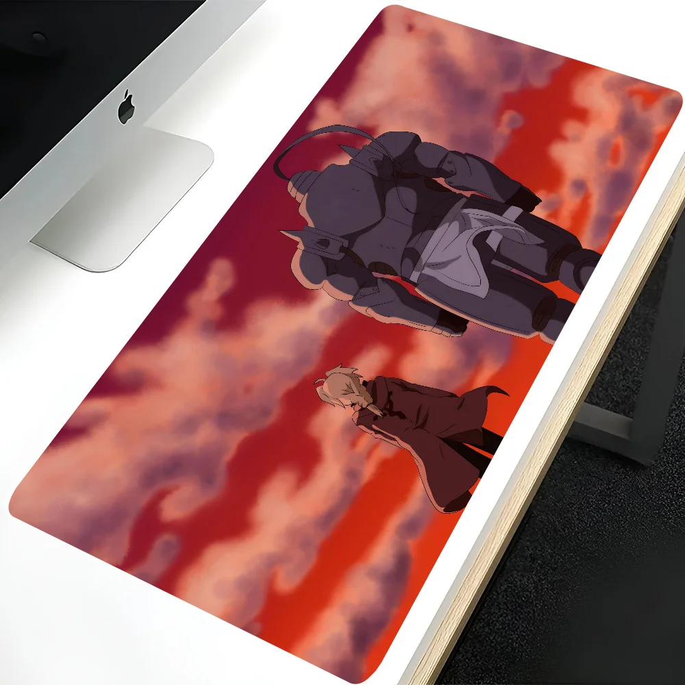 

Hot Anime F-Full Metal Alchemist Non-slip Mouse Pad Suitable For Office Computers Laptops E-sports Game Desk Mats XXL Keyboard