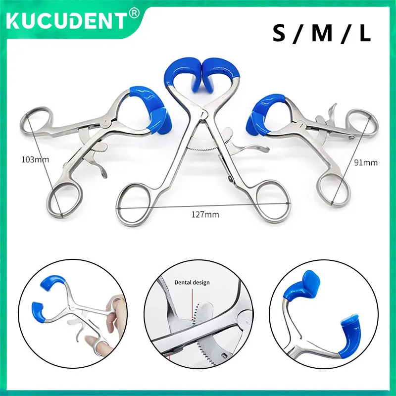 

Стоматологический ретрактор для щек из нержавеющей стали, кляп для полости рта, открывалка для рта, расширитель для ортодонтического орального экзамена, хирургический стоматологический инструмент