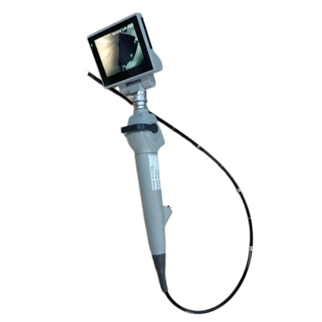 Haiye Medical Flexible Laryngoscope video Bronchoscope Ent bronchoscopy with touch screen for Adult And Pediatric intubation