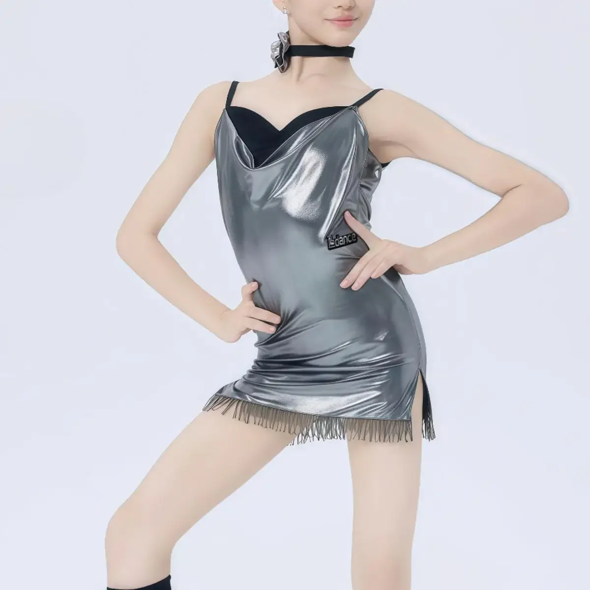 

Latin Dance Children's Girls' Stage Competition Party Top or Skirt Suit Children's Professional Performance Clothing