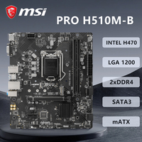 MSI PRO H510M-B Mainboard Supports LGA 1200 Socket i9-10900K i7-10700K i5-10600K 10400F INTEL H470 2xDDR4 1xM.2 PCIe 3.0 mATX