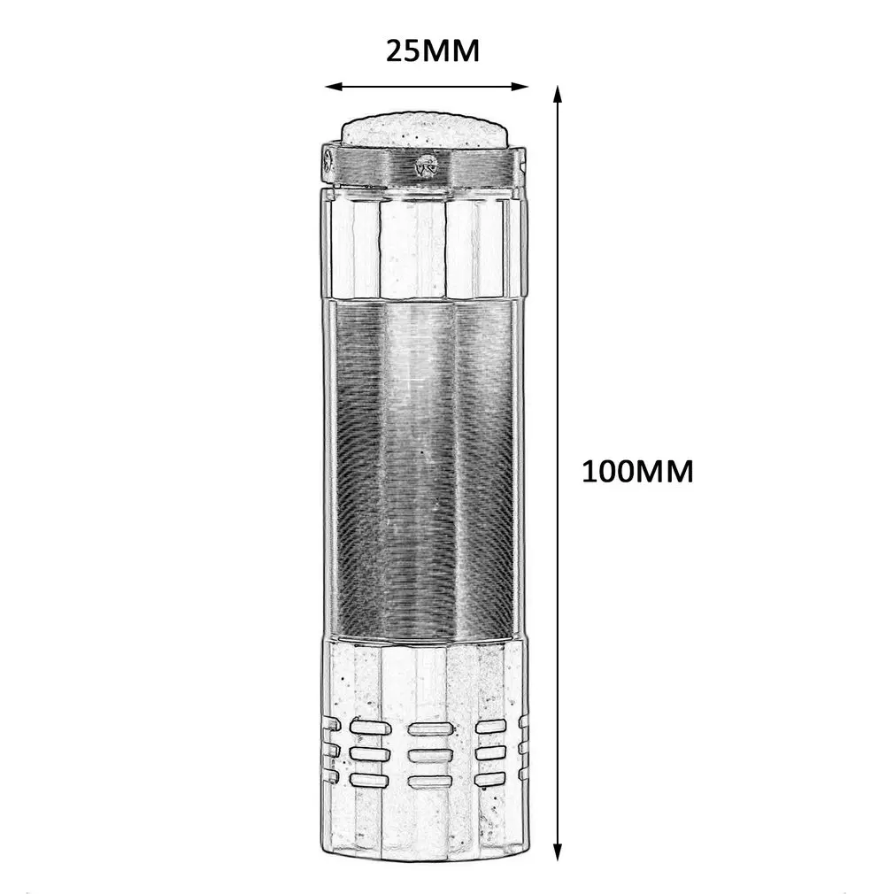 Hot 9 LED Mini Ultra Bright ไฟฉายกลางแจ้งไฟฉายกันน้ําน้ําหนักเบา Super Solid ไฟฉายอลูมิเนียมสีฟ้าสําหรับ Camping