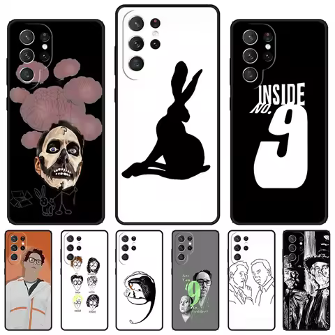 Inside No. 9 phone case For Samsung Galaxy S24 S23 S22 Ultra Note 10 20 Plus S8 S9 S10 S20 S21 FE Cover