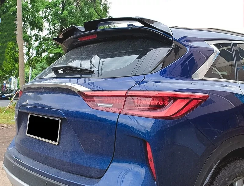 For QX50 2018 2019 convert tail wing rear spoiler auto accessories 4