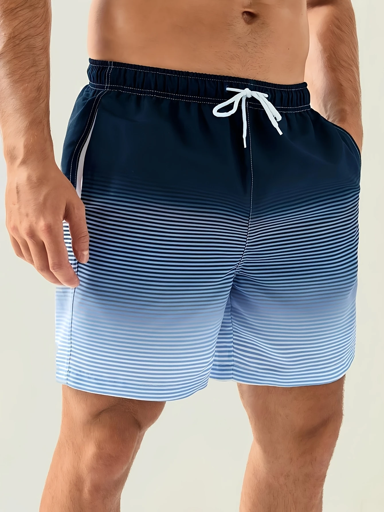 

SEASONMARK 2026 New 3D Printed Cool Beach Shorts Casual Summer Street Fashion Comfortable Minimalist Design Beach Pants