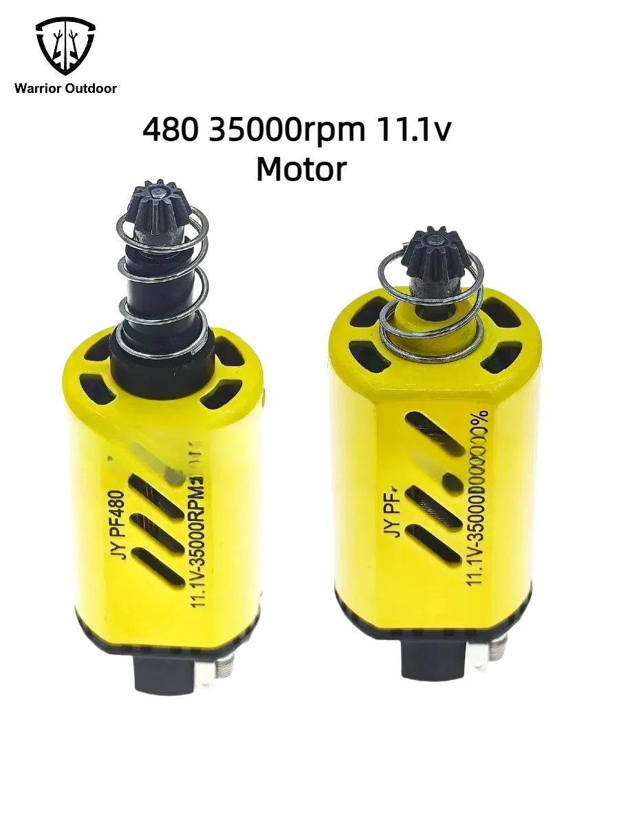 Warrior SHS 35000rpm High AEG Motor High Torqub Motor 11.1V Speed Motor long Axle Airsoft M16M4 jingji Sijun jiqu Jm AEG Motor