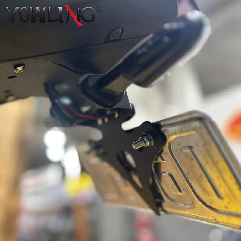 

New For Yamaha YZF R3 R25 MT-03 MT-15 MT 03 / 25 2014-2025-2026 Moto License Plate Holder Fender Tail Tidy Eliminator MT03 MT25