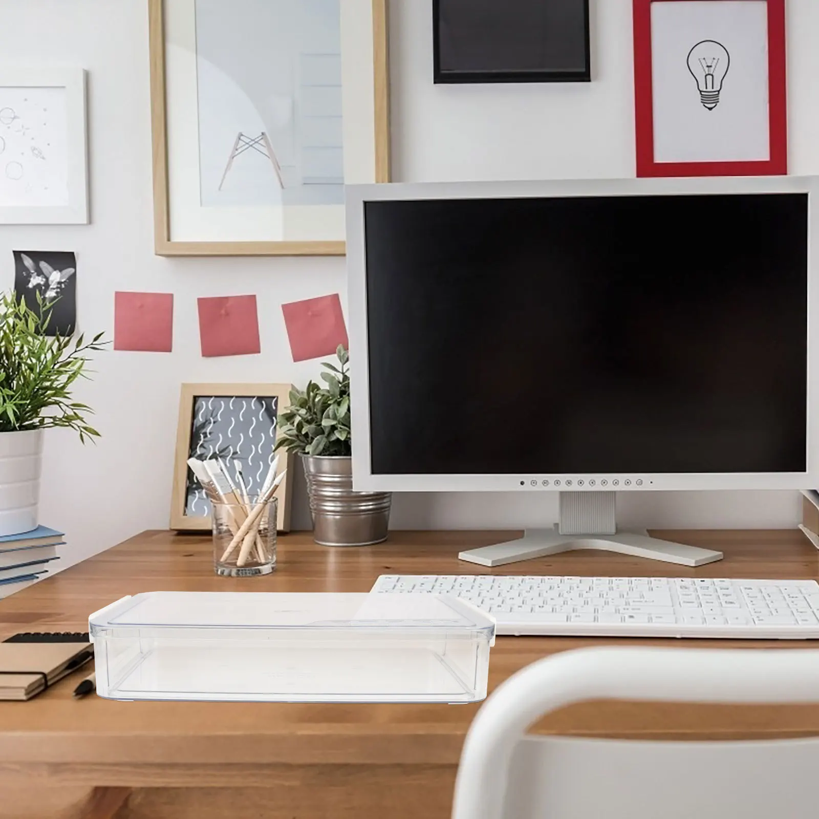 Kotak Penyimpanan File Organizer Desktop Sederhana Untuk Alat Tulis Dokumen Majalah Foto Tagihan Tempat Perlengkapan Kantor Rumah