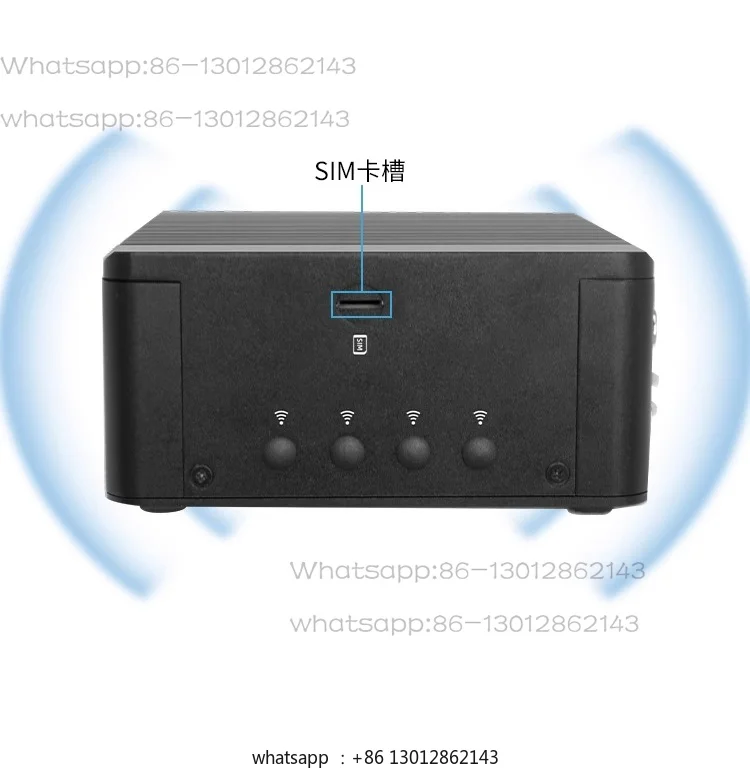 Новый мини-ПК N100/N150 IPC, безвентиляторный хост J1900 Quad Core с 4 последовательными портами, 485/GPIO