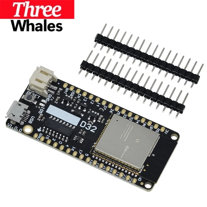 1/2/5PCS  ESP32 Wifi+Bluetooth Board Based ESP-32 ESP-32 4MB FLASH For Arduino MicroPython Compatible LOLIN D32 V1.0.0