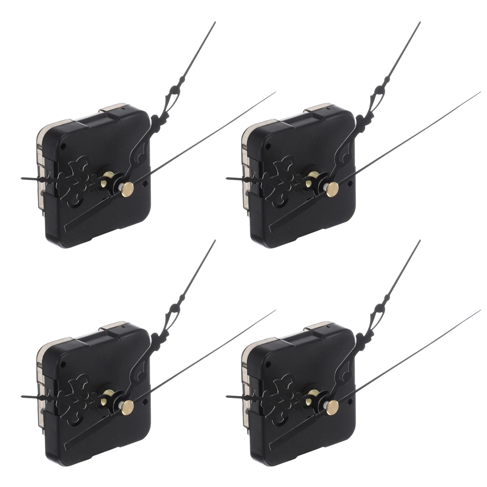

4 Pcs Quartz Wall Clock Movement Supplies Supply Plastic DIY Set Mechanism Parts