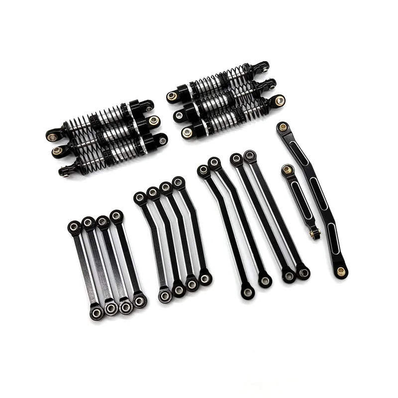 

JJRC 1/18C8823 Unimok six-wheel drive remote control car metal parts Hydraulic shock absorber pull rod set parts