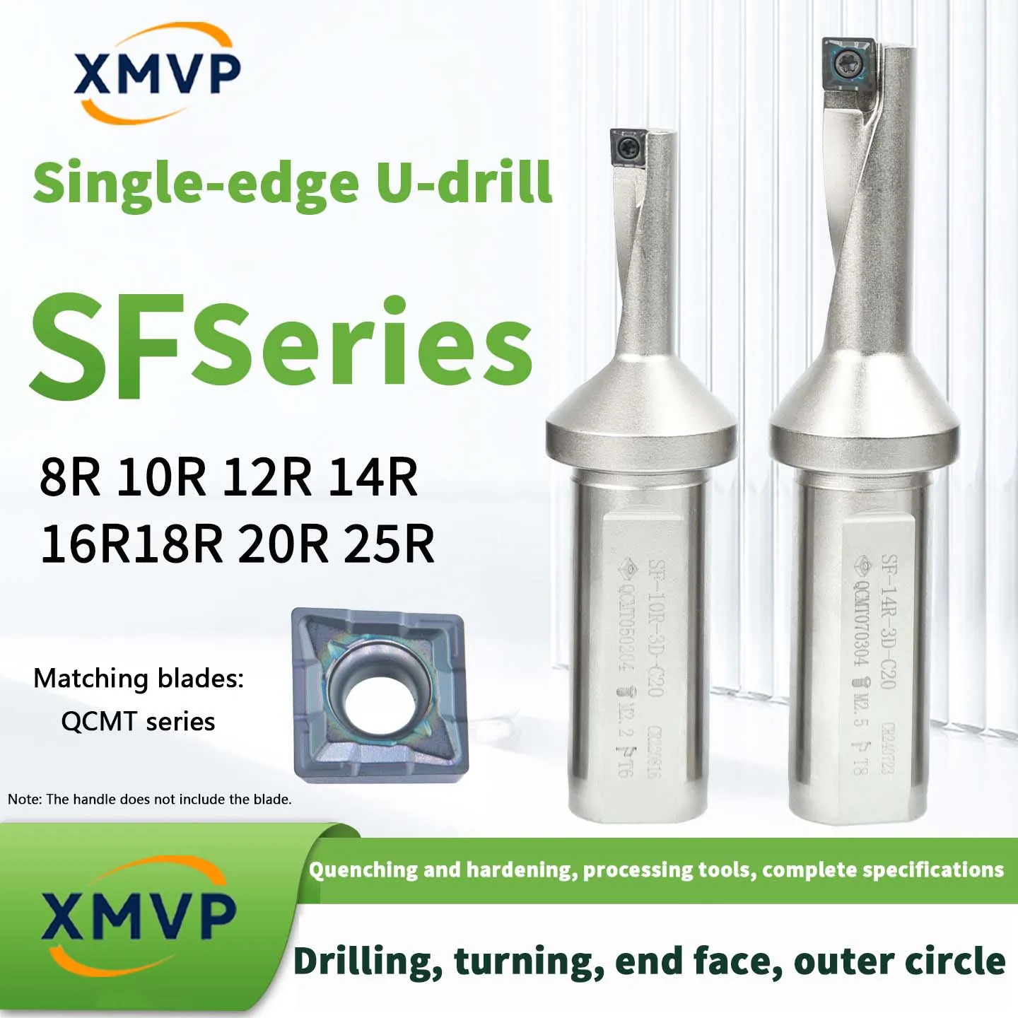 Chuanrun SF single blade U drill boring drill integrated tool bar small diameter u drill decimal point Teguk Tong installed QCMT