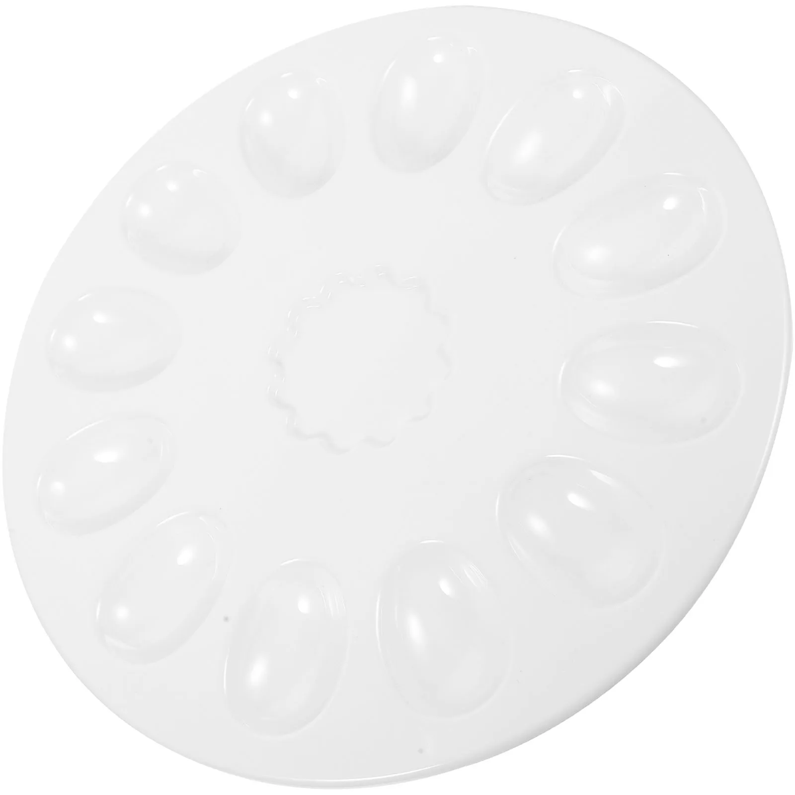 

Melamine Deviled Egg Tray Egg Storage Plate Decorative Kitchen Dish Platter