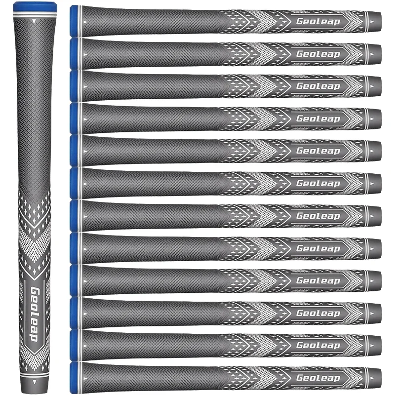 13 stks/partij Golf Grips Rubber Golf Club Grip, Hoge Tractie, Uitstekende Prestaties voor alle weersomstandigheden, TRILLINGSDEMPENING, Zacht Gevoel